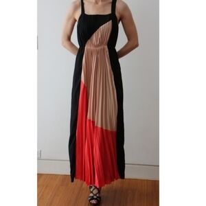 W11 Walter baker colorblock kathrina maxidress/xs